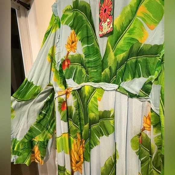 Farm Rio Fresh Banana Tropical Maxi Dress 🍌 🌴 - Picture 4 of 8